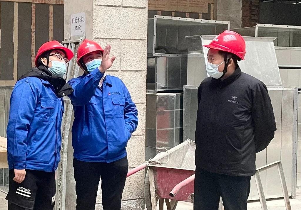 一手抓防疫，一手抓生產(chǎn)！立豪集團(tuán)董事長(zhǎng)赴陜藥集團(tuán)山海丹醫(yī)院項(xiàng)目督導(dǎo)檢查